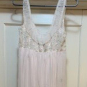 Jonquil Long Pink Nightgown M